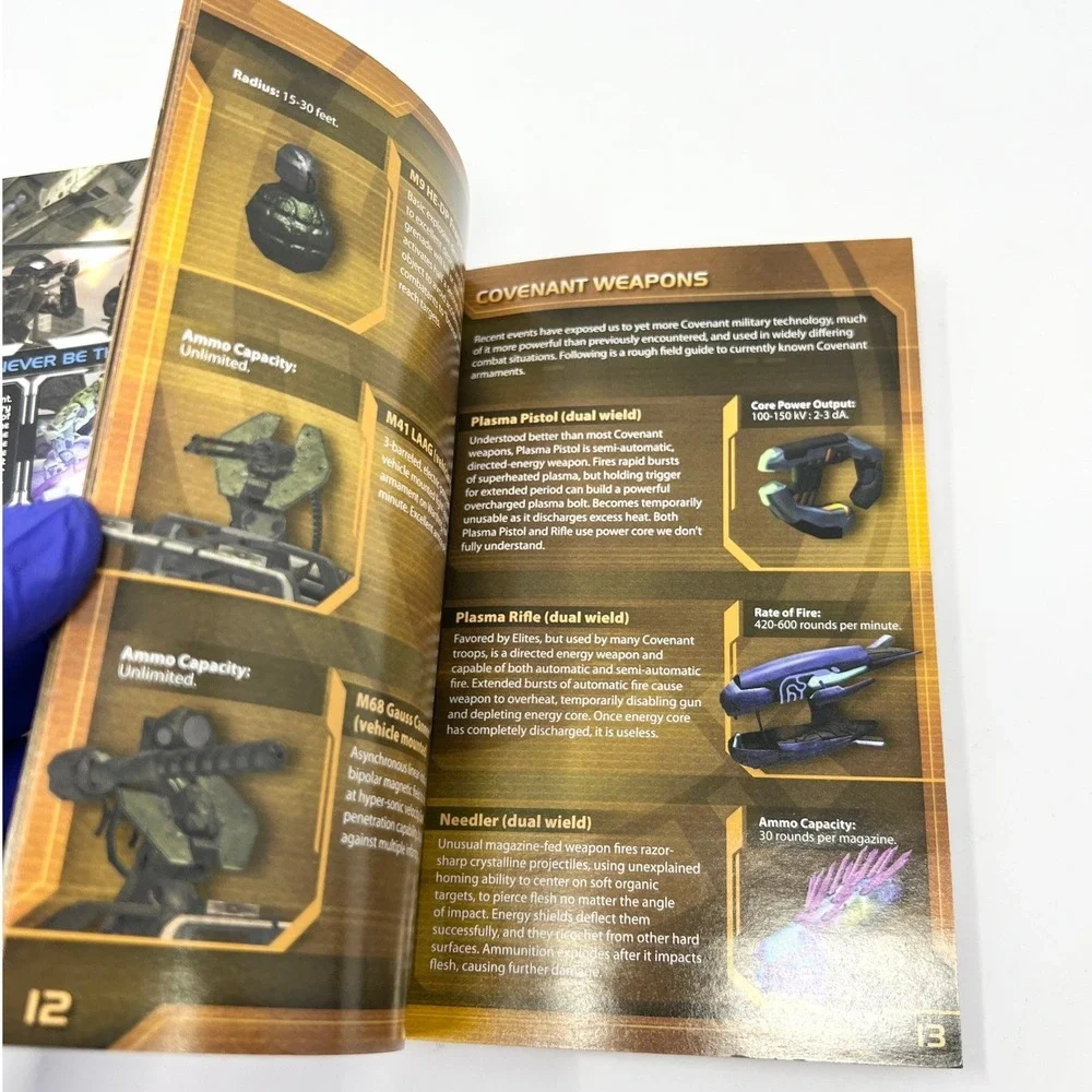 Halo 2 Original Microsoft Xbox Instruction Manual‎ and Xbox Live Insert Lot